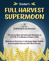 Full Harvest SUPERMOON Blessings!
