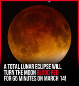 Full Moon March - Lunar eclipse