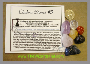 7 Chakra CRYSTAL STONES Kit #3 7 Chakra CRYSTAL STONES Kit #3
