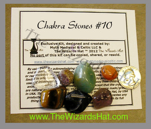 7 Chakra CRYSTAL STONES Kit #20 7 Chakra CRYSTAL STONES Kit #20
