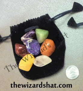 7 Chakra CRYSTAL STONES Kit #41 - LARGE STONES 7 Chakra CRYSTAL STONES Kit #41 - LARGE STONES