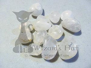 1 natural tumbled Smoky Milky Quartz 1 natural tumbled Smoky Milky Quartz