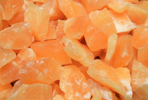 1 Orange Calcite stone/crystal - Raw (untumbled) 1 Orange Calcite stone/crystal - Raw (untumbled)