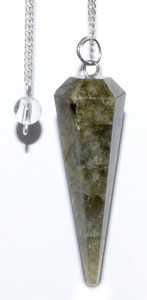 MOSS AGATE 6 SIDED WITH BALL PENDULUM MOSS AGATE 6 SIDED WITH BALL PENDULUM