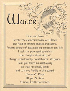 Water Evocation poster                                                                                                   Water Evocation poster