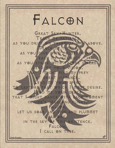 Falcon Prayer poster                                                                                                    