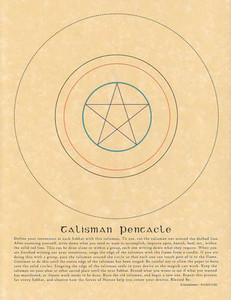 Talisman Pentacle poster                                                                                                