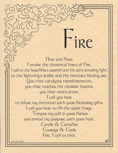 Fire Invocation poster Fire Invocation poster