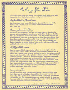 Charge of the Goddess poster Charge of the Goddess poster