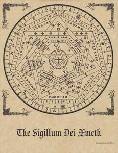 Sigillum Dei Aemeth poster                                                                                              