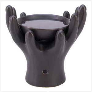 Sculpted Hands Oil Warmer Sculpted Hands Oil Warmer