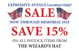 Memorial Day Sale at our stand In Expressive Avenue!