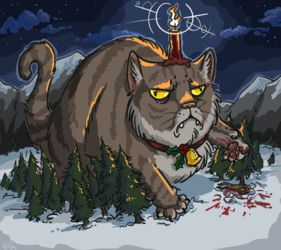 The Christmas Cat of Iceland -