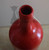 Smoking Incense Bottle burner, Red & Black