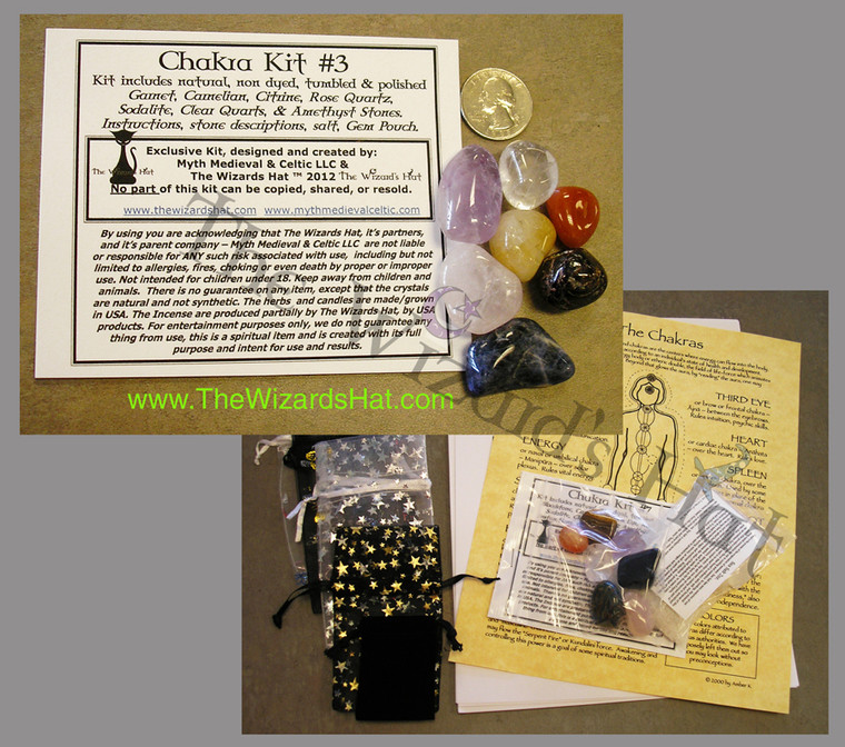 7 Chakra BASIC Chakra Kit #3