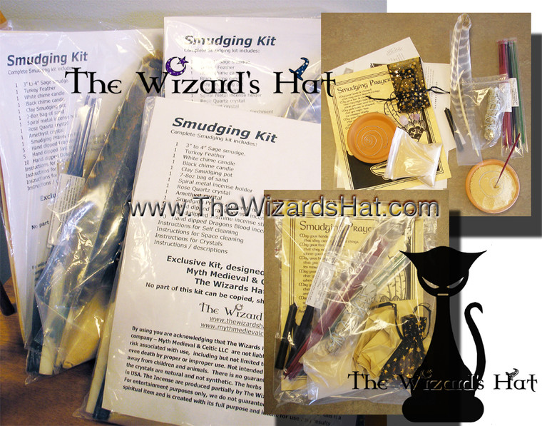 1 COMPLETE smudging kit