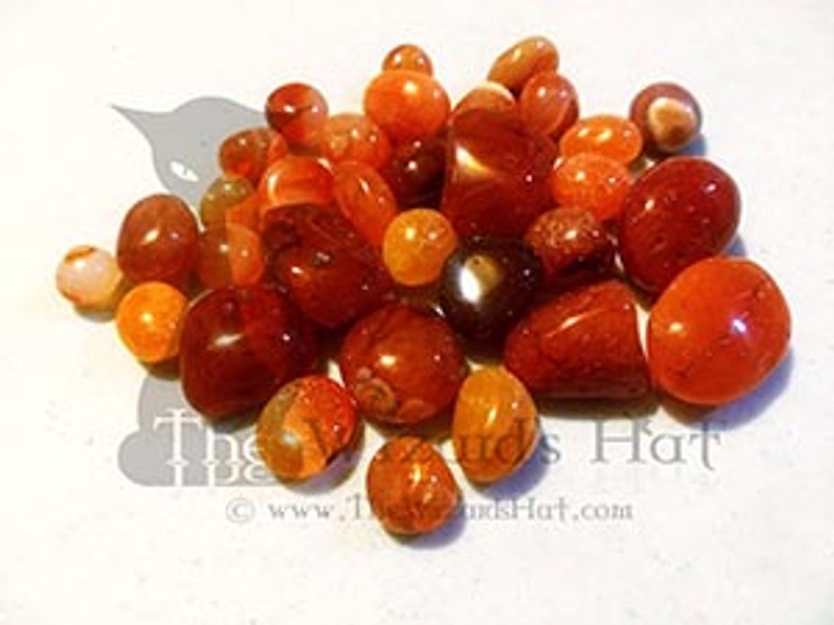 1 Carnelian stone/crystal - Tumbled 