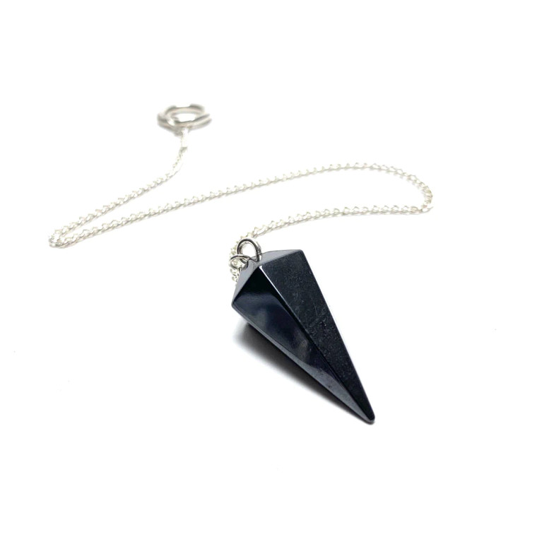 HEMITITE 6 SIDED PENDULUM WITH BALL