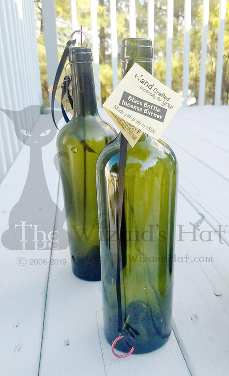 Tinted Smoking incense burner bottle Tinted Smoking incense burner bottle