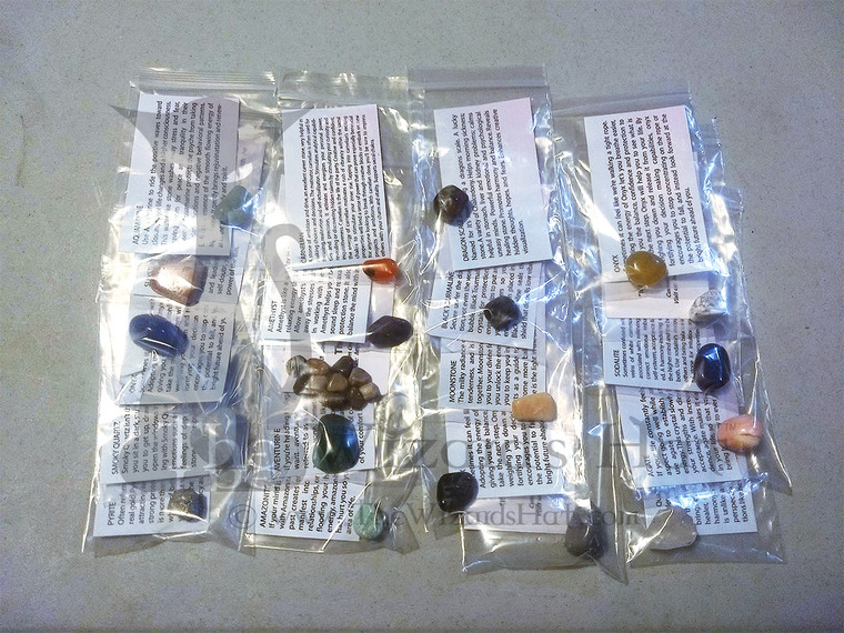 Ultimate 20 crystal kit w/description cards