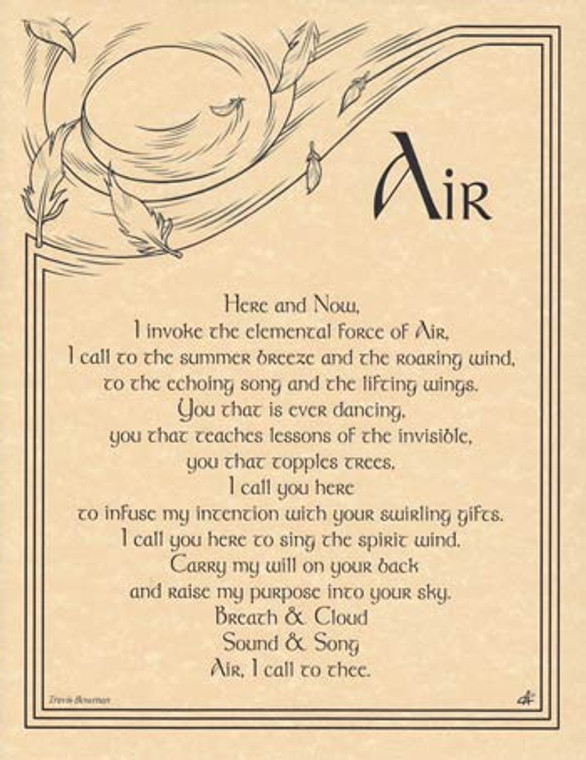 Air Invocation poster                                                                                                   