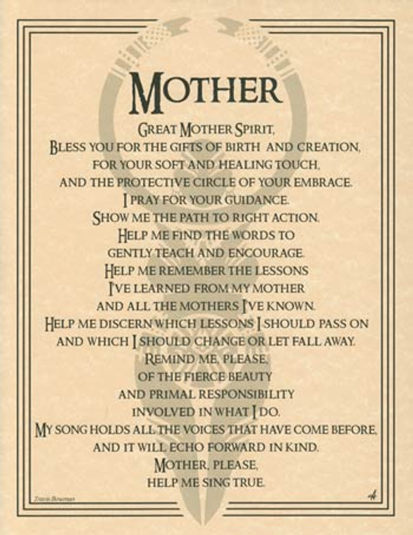 Great Mother Spirit poster                                                                                              