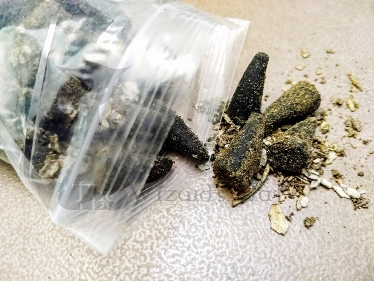 Hand soaked small Incense Cones Night of the Wolf