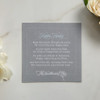 Ivory Wedding Hanky