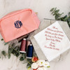 Personalized Cosmetic Toiletry Bag