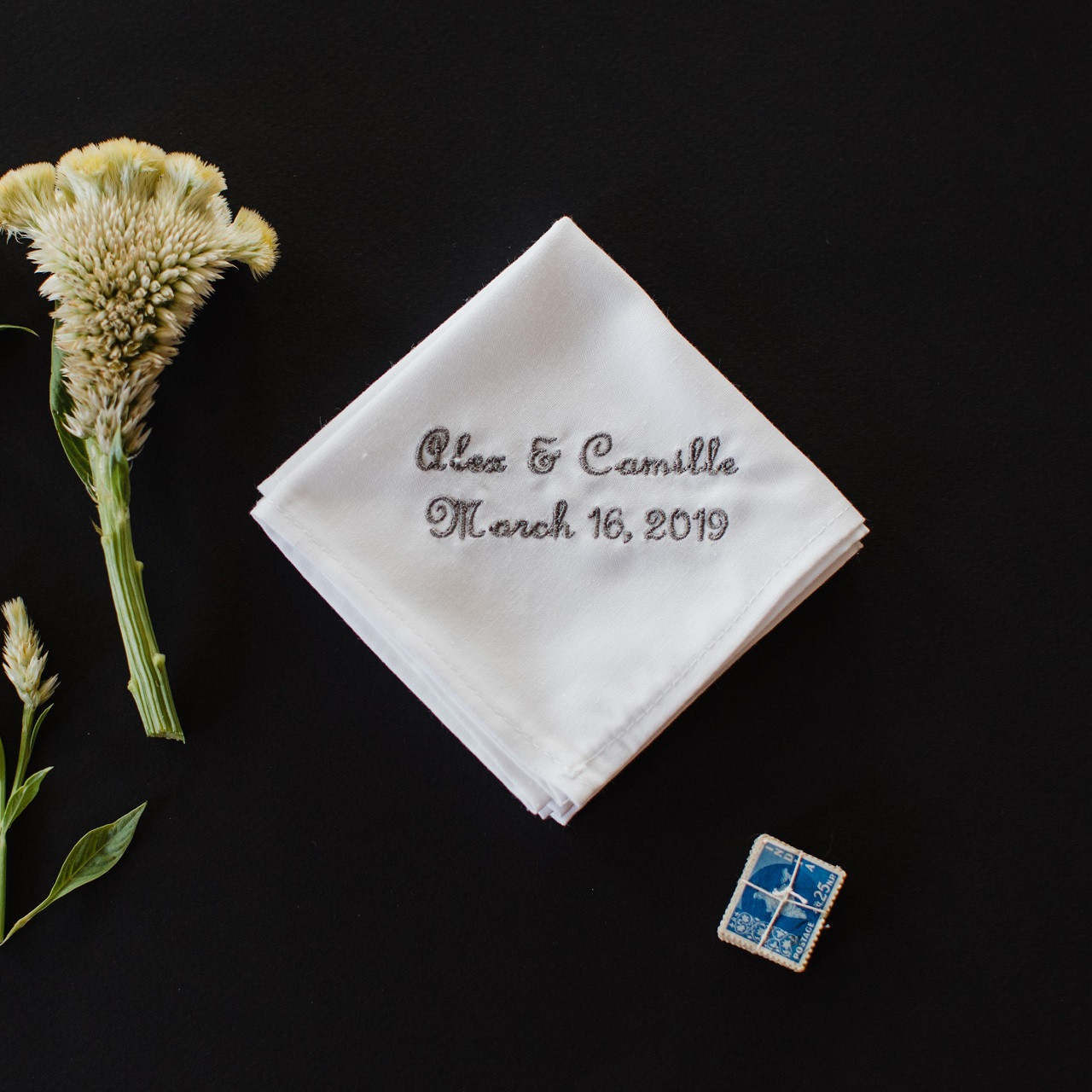 Wedding Handkerchief Personalized The Handkerchief Shop