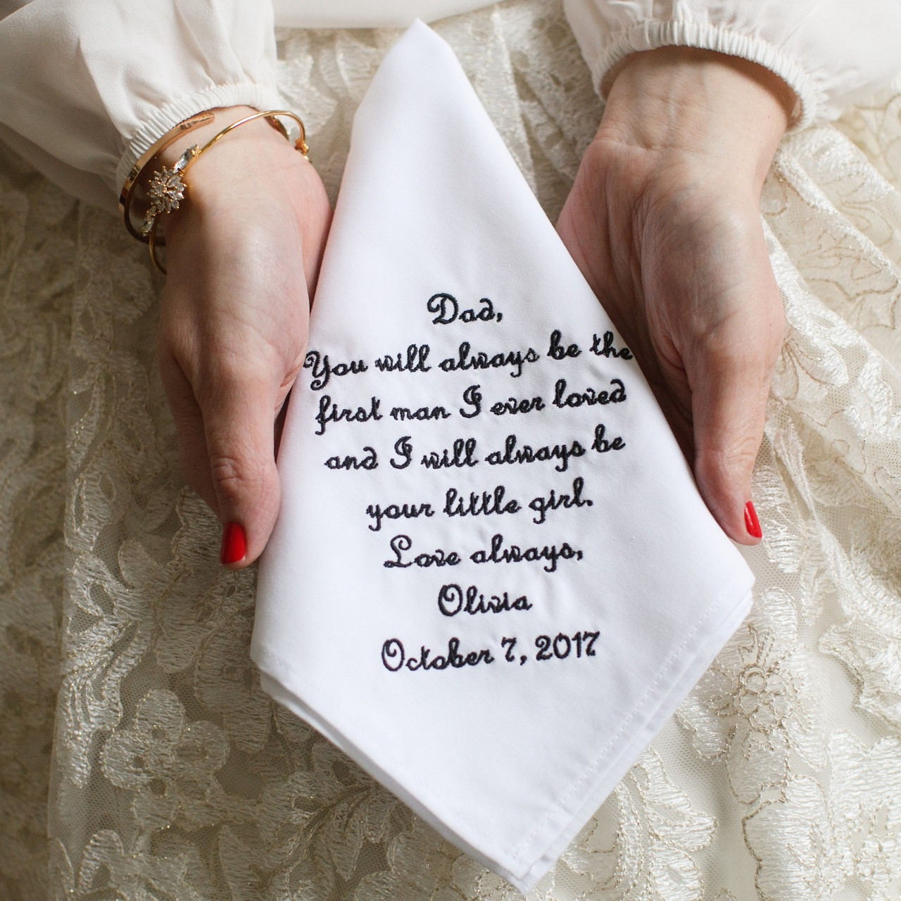 Father of the Bride Handkerchief | The 