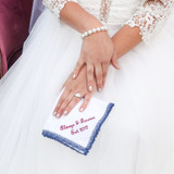 10 Moments When You'll Be Happy You Have A Wedding Handkerchief Handy