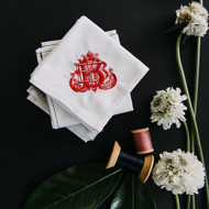 Custom Embroidered Handkerchiefs with Your Design