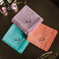 Monogrammed Handkerchief Gift