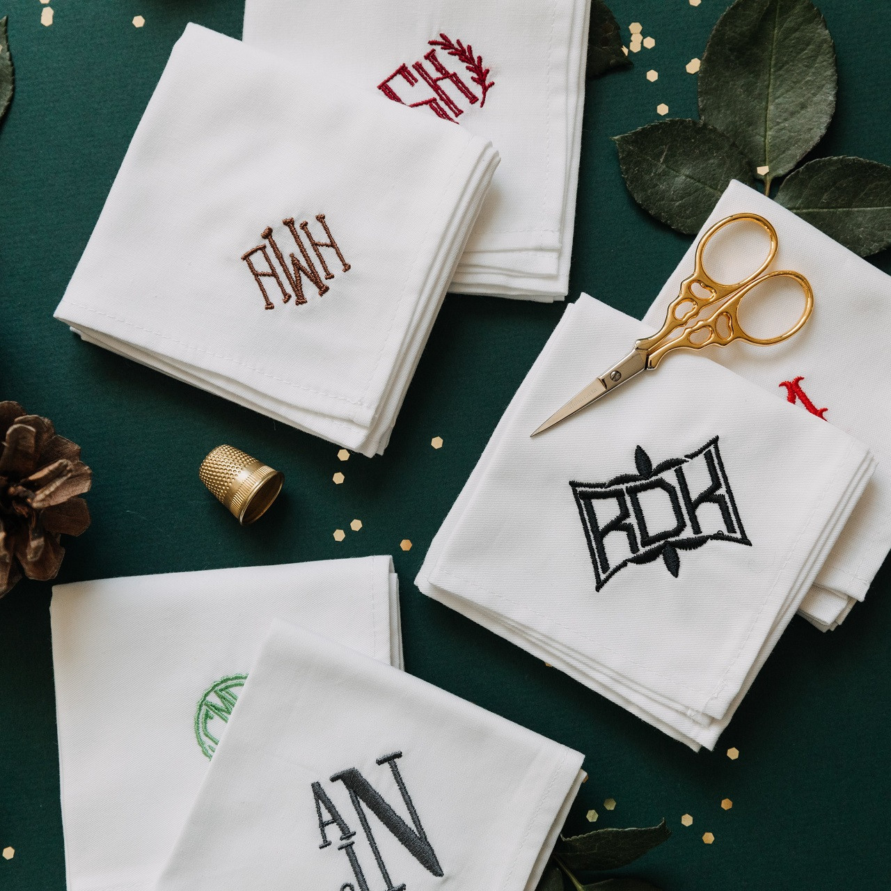 Want to Gift The Perfect Monogrammed Handkerchiefs? The Handkerchief
