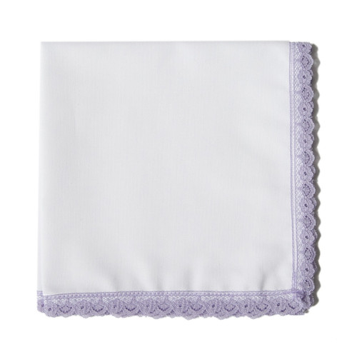 Lavender Lace handkerchief