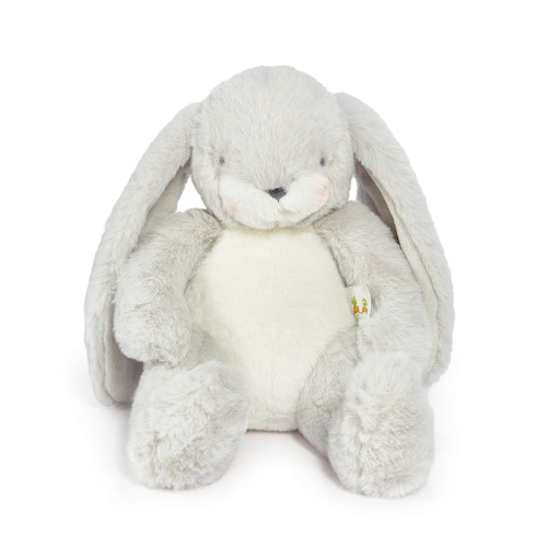 Bunnies By The Bay gray stuffed animal bunny to be embroidered with name or initials.