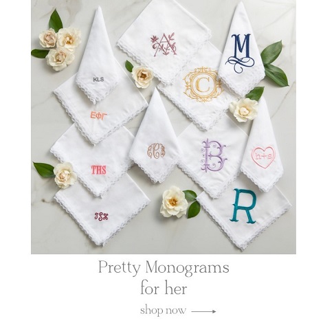 Wedding Handkerchiefs | Personalized Embroidery | Men's Handkerchiefs