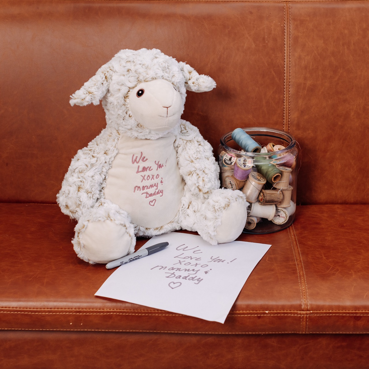 Can You Embroider Handwriting on a Stuffed Animal? The Handkerchief