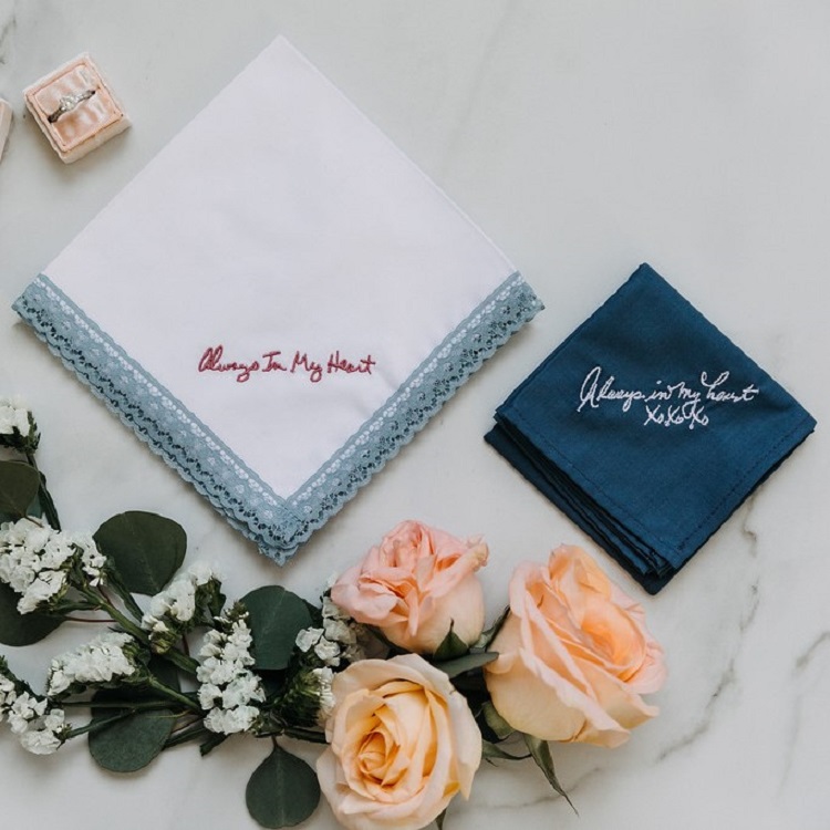 Can You Embroider Handwriting on a Handkerchief? The Handkerchief