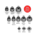 Phonak EasyGuard Domes (8 Pack)