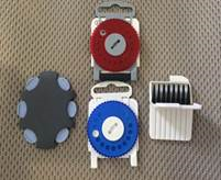 Packet of wax filters