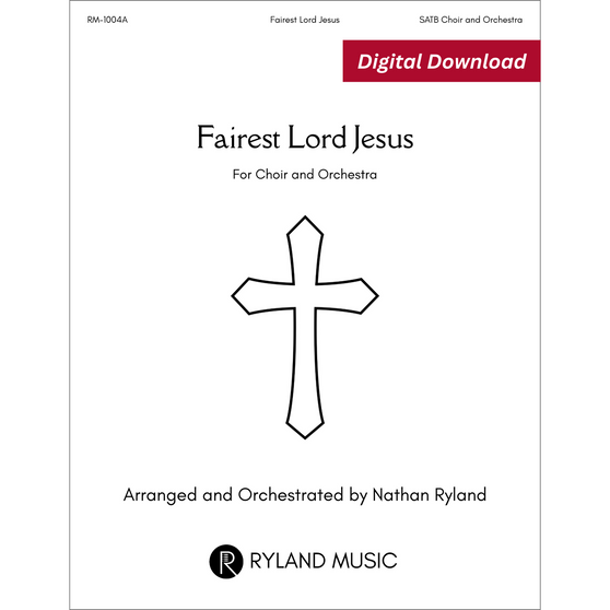 Fairest Lord Jesus - Orchestration - Digital Download