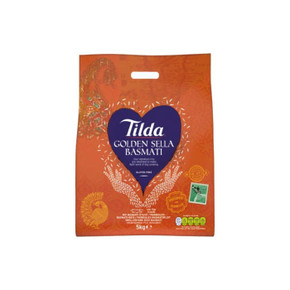 Tilda Golden Sella Basmati Rice 5kg Tilda Golden Sella Basmati Rice 5kg
