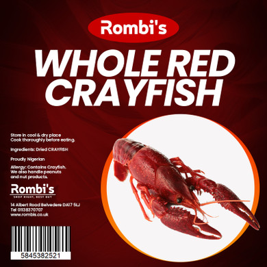 Rombi's Whole Red Crayfish 150g