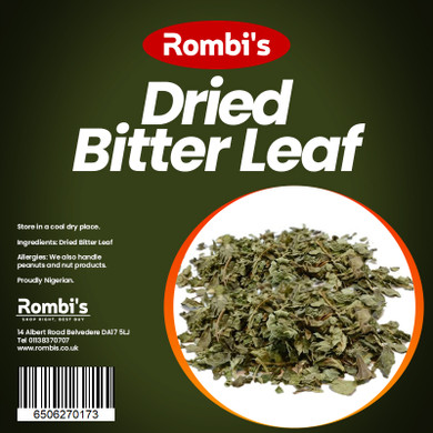 Rombi's Dried Bitter Leaf 30g