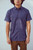 Dots Button Down - Navy 
