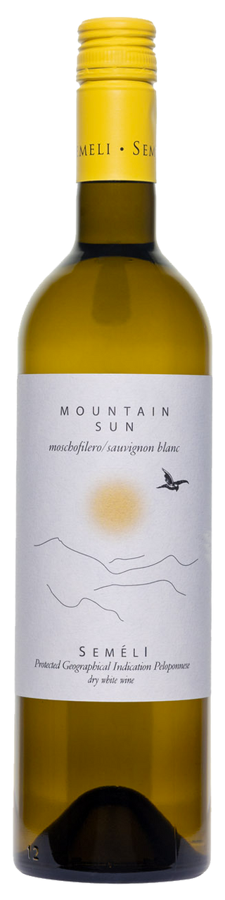 2022 Semeli \'Mountain Sun\' Moschofilero Ferry / Plaza Wine - Greece Sauvignon Merchant Peloponnese, (750ml) Blanc