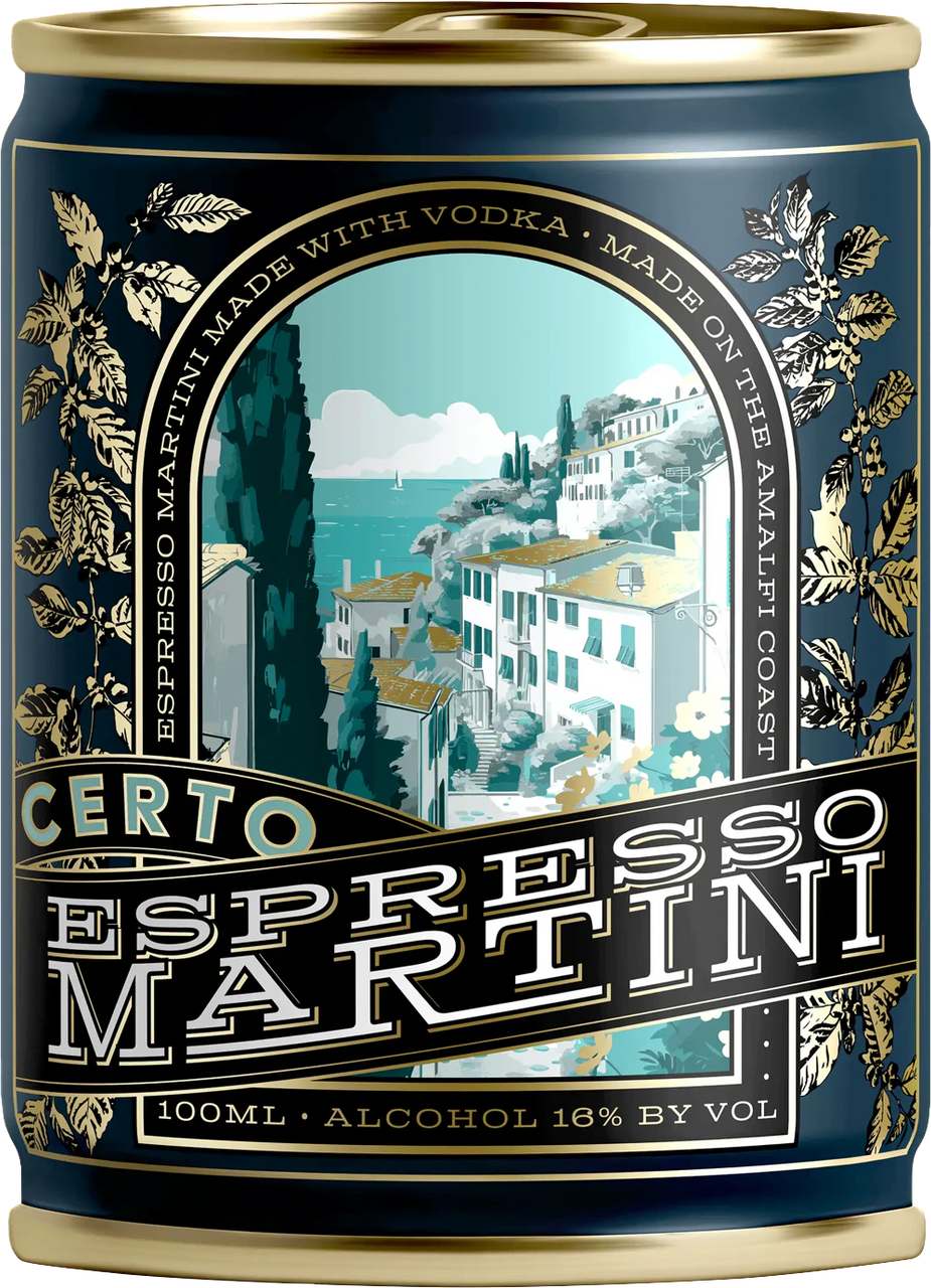 Certo Espresso Martini, Amalfi Coast, Italy (100ml) - Ferry Plaza