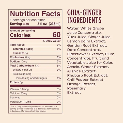 Ghia 'Le Spritz Ghia Ginger' Non-Alcoholic Apéritif